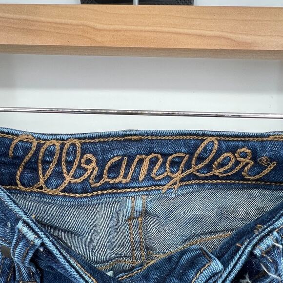 Wrangler Women's Blue Flare Jeans - Picture 7 of 12